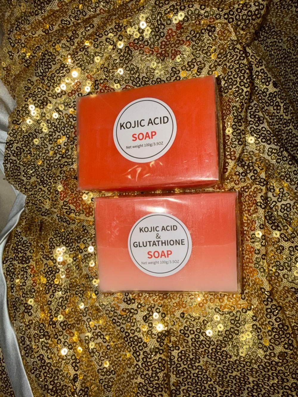 Kojic Acid & Glutathione Hand Soap - Peach/Coral